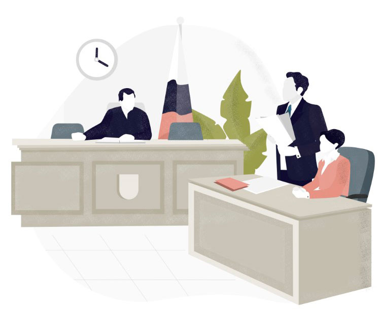 Разбирательство в суде и надзорных органах | Юридическая компания СОДЕЙСТВИЕ