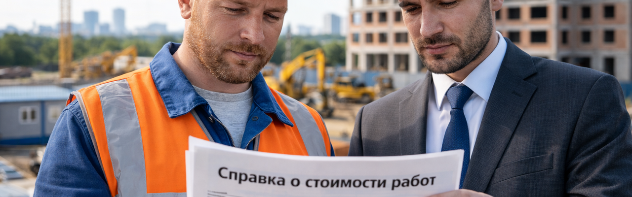 Справка о стоимости выполненных работ и затрат по форме КС-3: бланк и образец заполнения