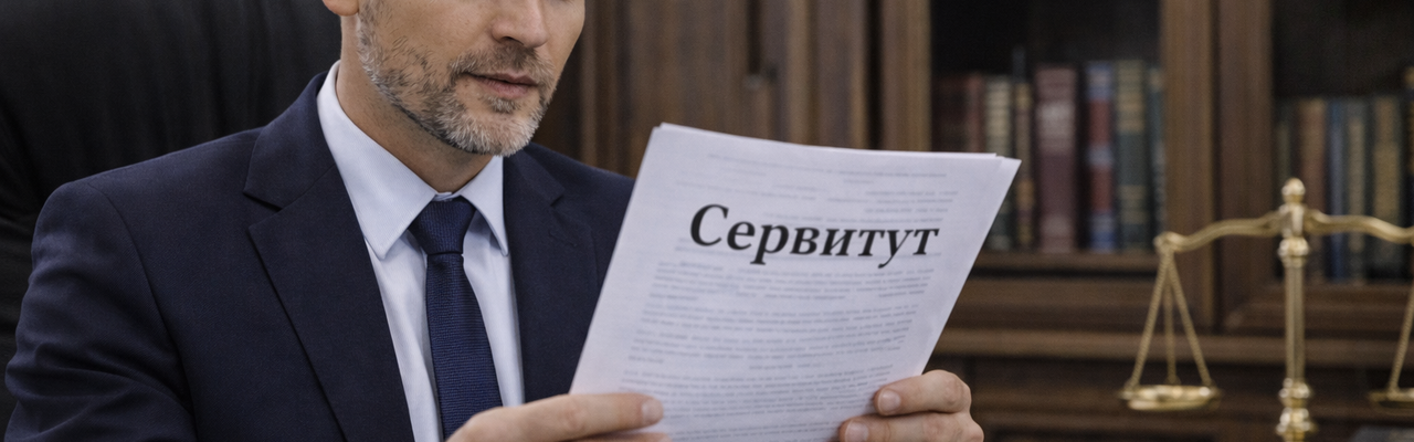 Соглашение о сервитуте земельного участка
