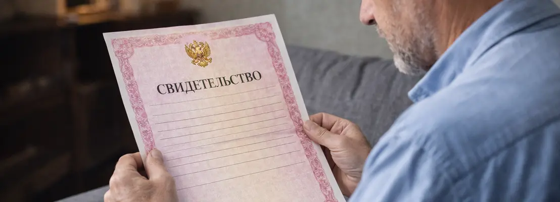 Свидетельство на землю