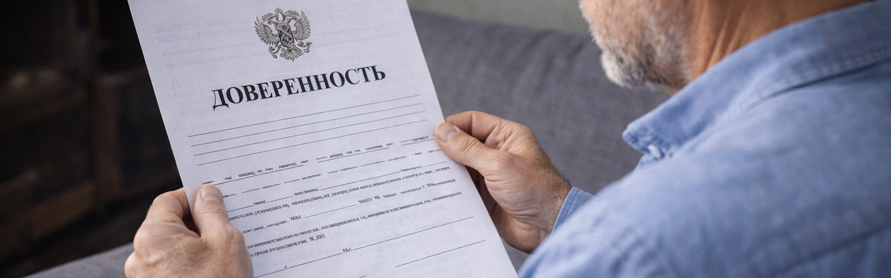 Доверенность на оформление земли