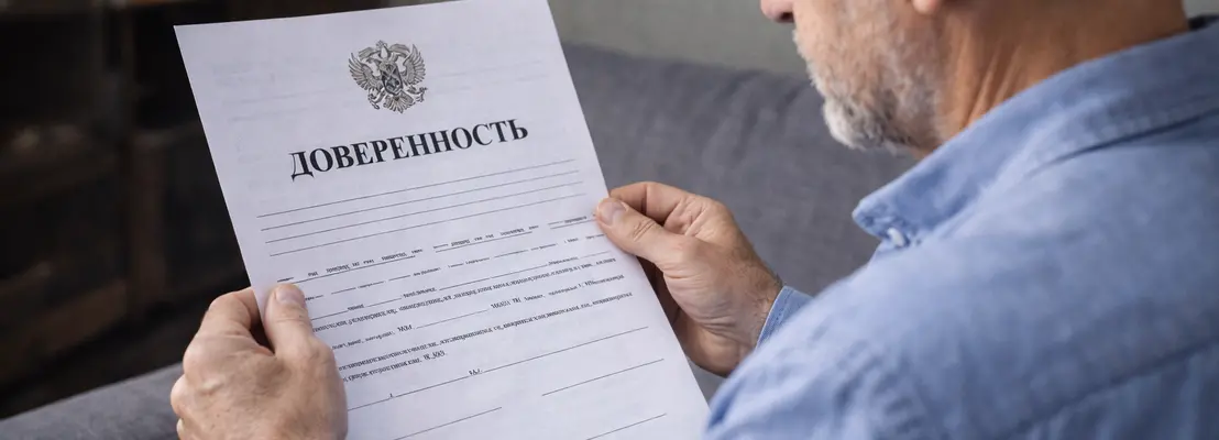 Доверенность на оформление земли