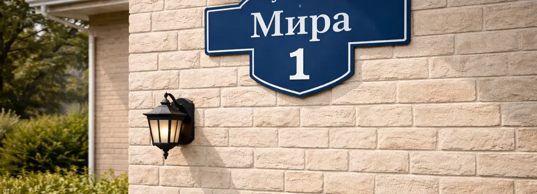 Заявление на присвоение адреса